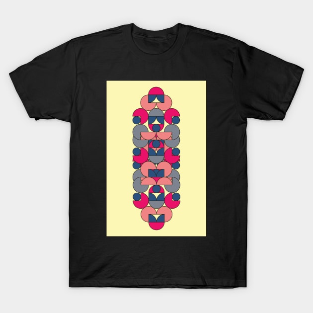 Geomtric Pattern T-Shirt by TheRatbagCo